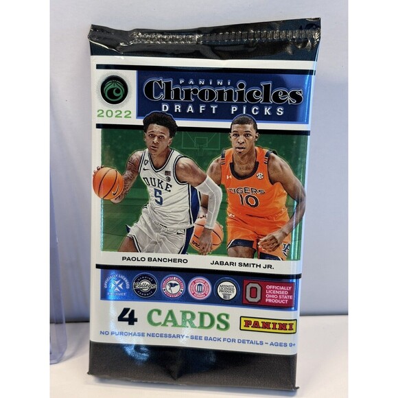 Jared McCain 1st Bowman Card & Panini Draft Picks Sealed Pack Duke Blue Devils - Picture 3 of 4